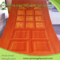 Glossy 915X2135X2.7mm HPL Door Skin Plywood From Linyi